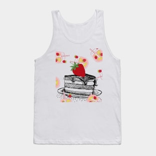 Strawberry cake Tank Top